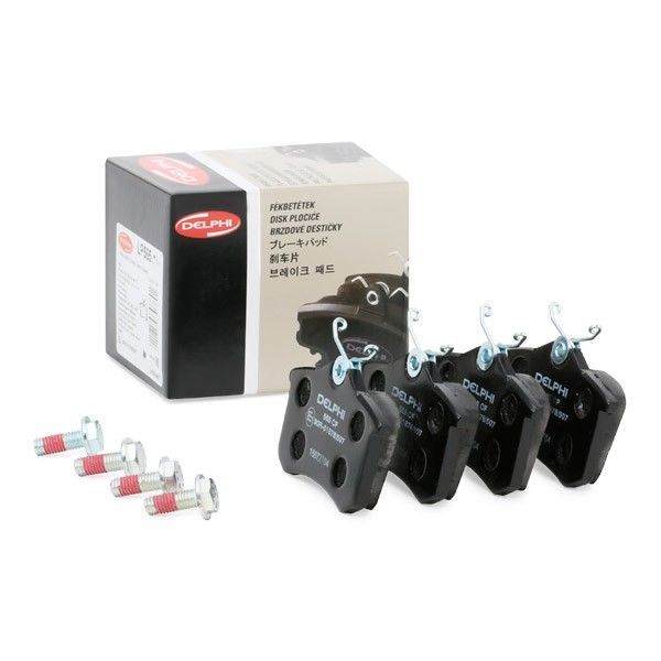 Skoda Rapid 2014 Ve Sonrası Arka Fren Balata Takımı Delphi Marka 1K0698451J