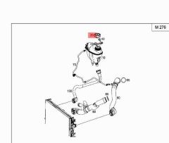 Mercedes W116 Radyatör Kapağı Corals Marka A2105010615