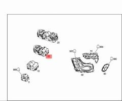 Mercedes W447 Pencere Anahtarı Orijinal Mercedes Marka A2059050202