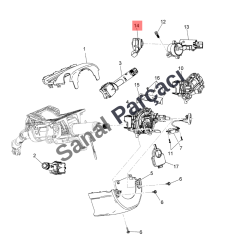 Chevrolet Aveo T300 Kontak Termiği Orijinal GM Marka 23276089