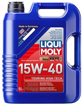 LIQUI MOLY Touring High Tech 15W-40 Motor Yağı LQM-1862 (5 Litre)