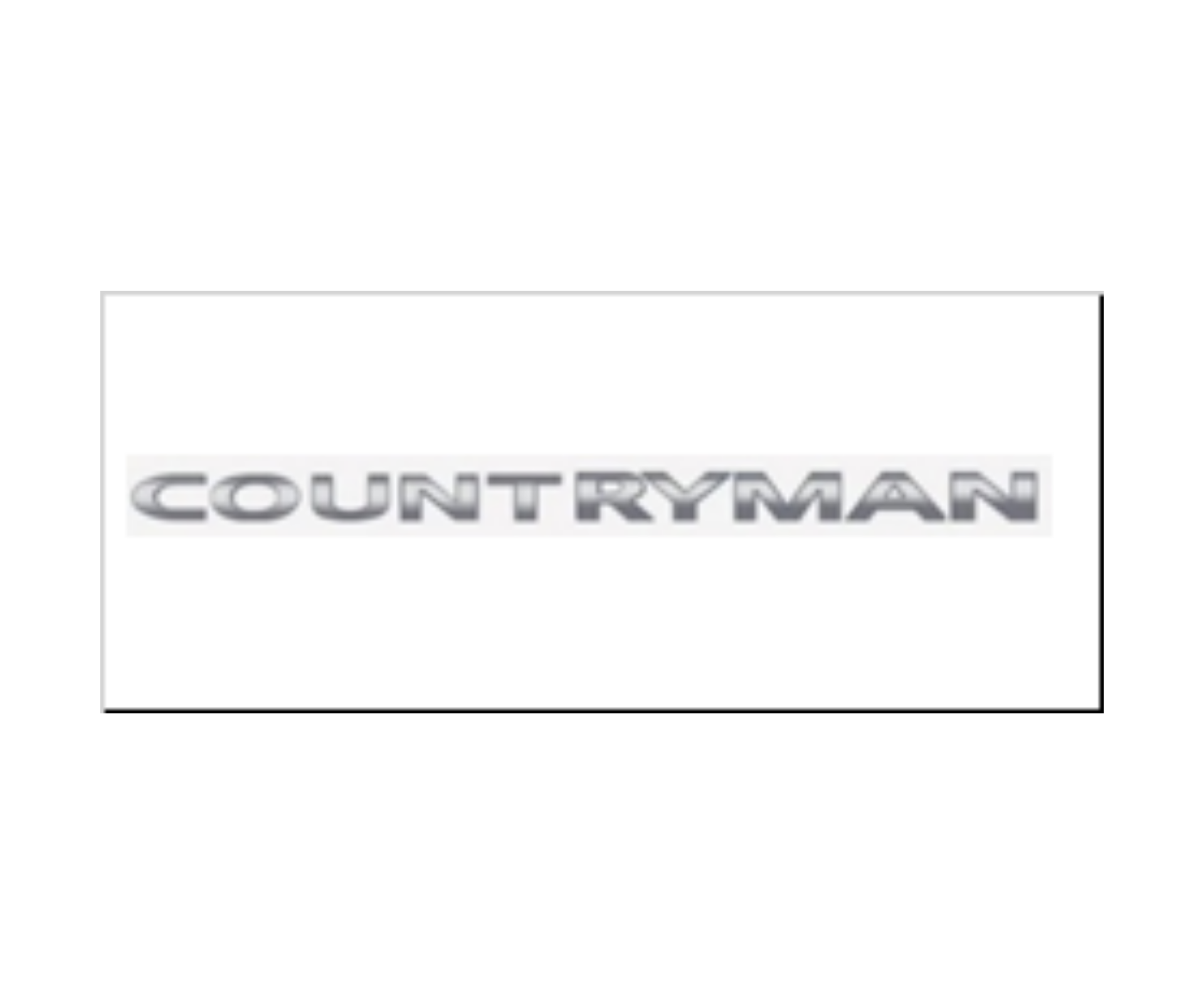 Mini Cooper R60 Countryman Yazısı Krom İthal Marka 51149811768