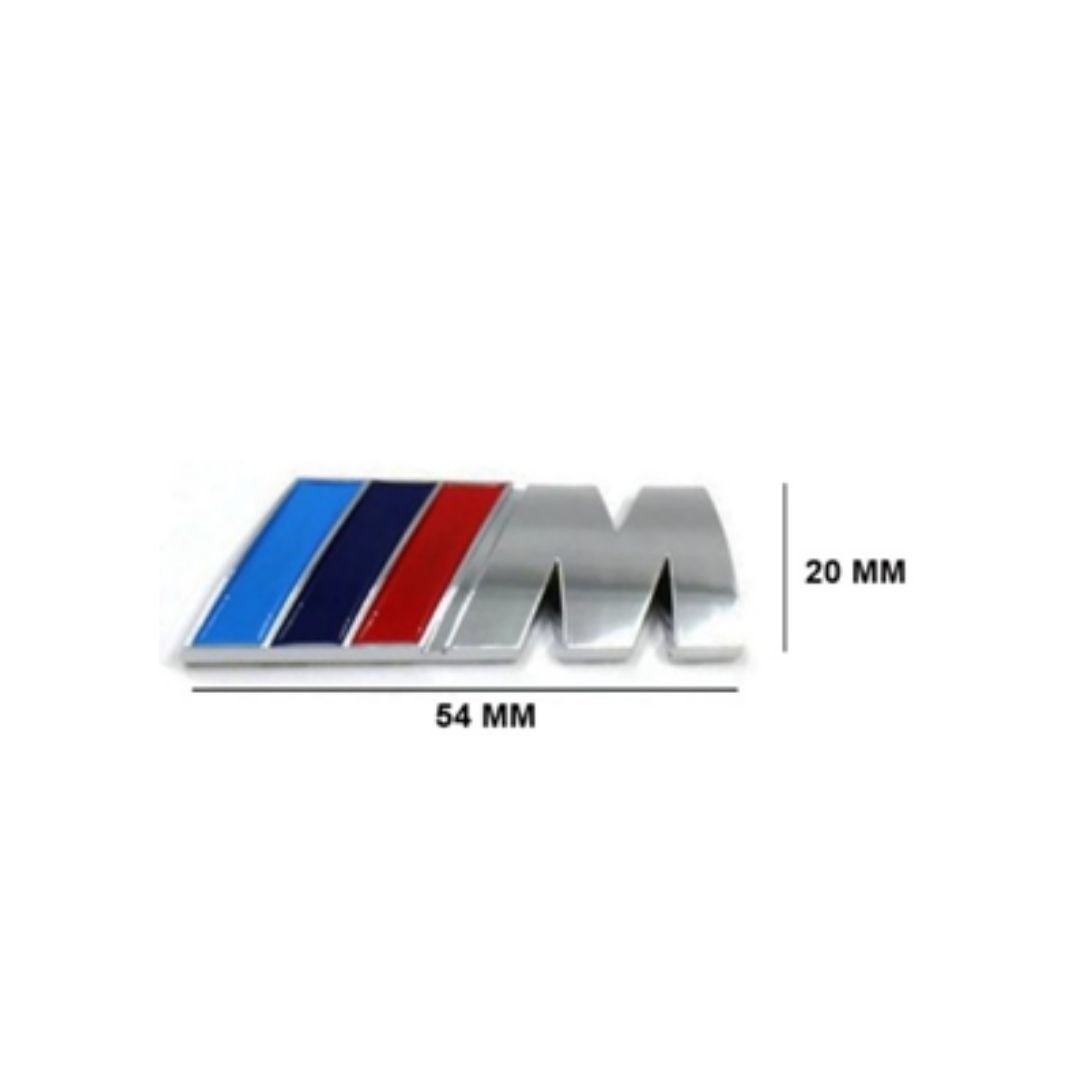 Bmw Yazı M 20-54 mm Krom İthal Marka