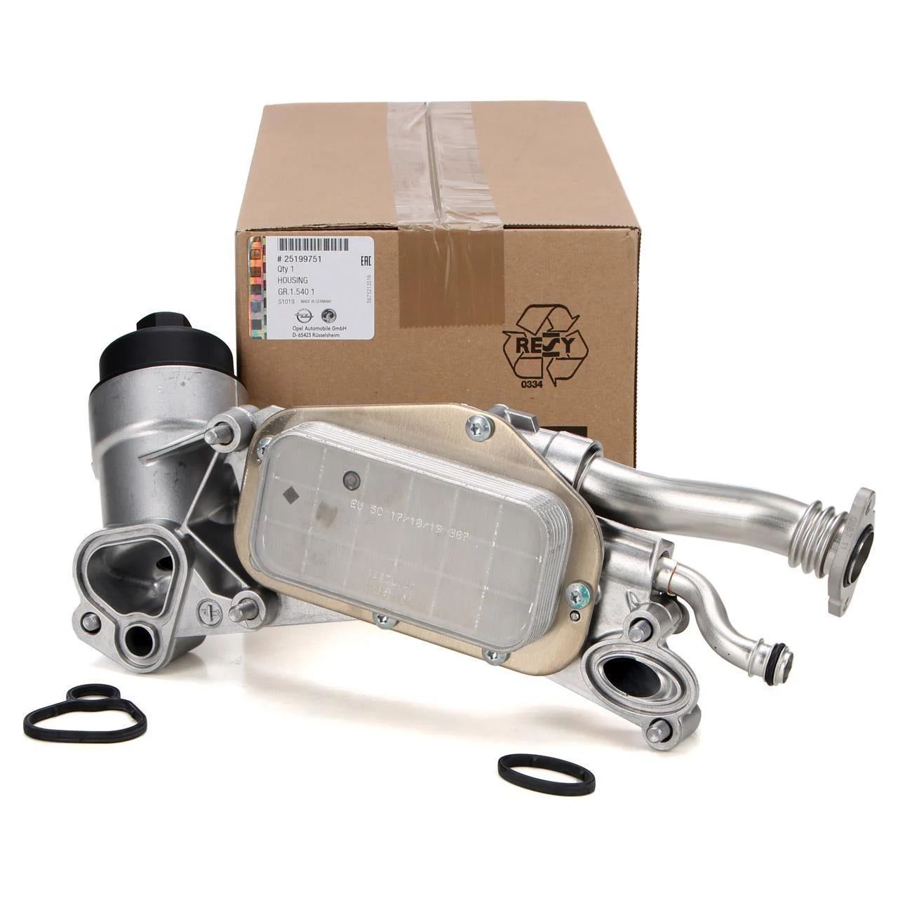 Opel İnsignia 1.6 A16XER Yağ Soğutucu Komple Gm Orjinal 5650364-93186324