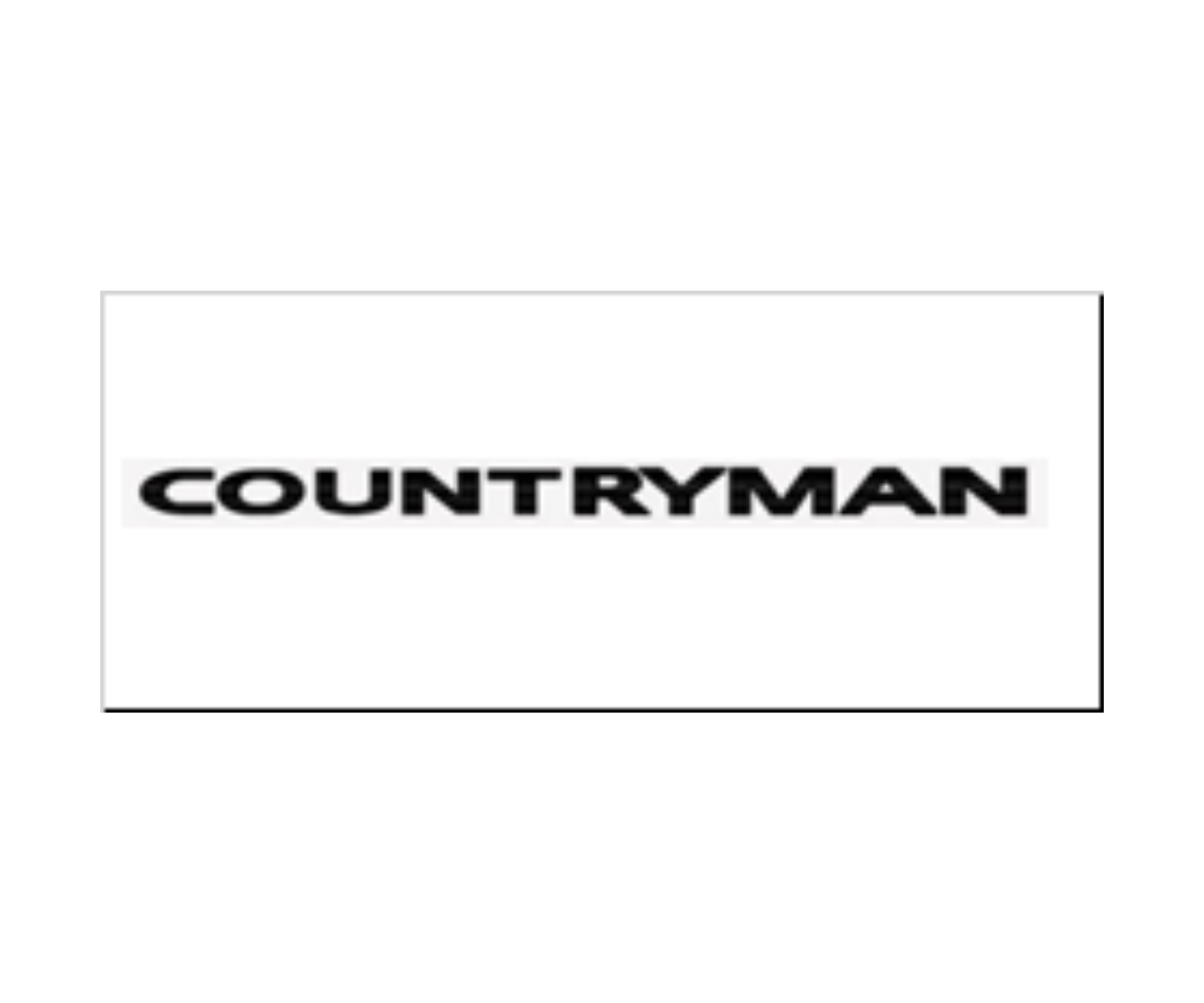 Mini Cooper F60 Countryman Yazısı Siyah İthal Marka 51142465243