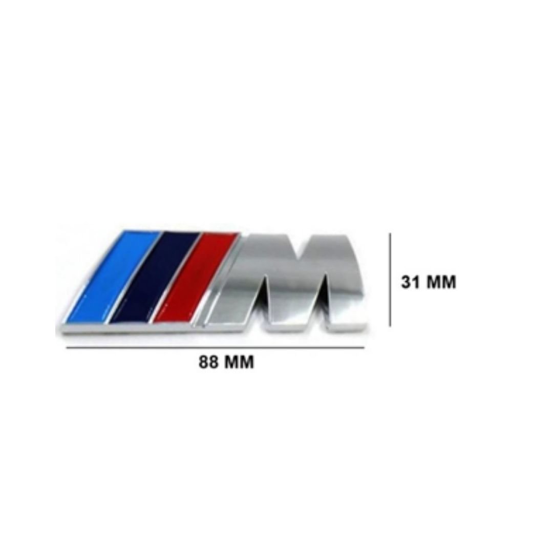 Bmw Yazı M 31-88 mm Krom İthal Marka