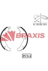 Fiat Albea 1.2 8V Arka Fren Balatası BRAXIS Marka 98845348