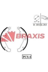 Fiat Albea 1.4 8V Arka Fren Balatası BRAXIS Marka 98845348