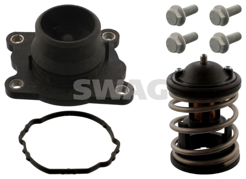 Bmw E87 Kasa 120d N47 Motor Termostat Ve Kapağı Set Swag Marka 11517805192 - 20944685