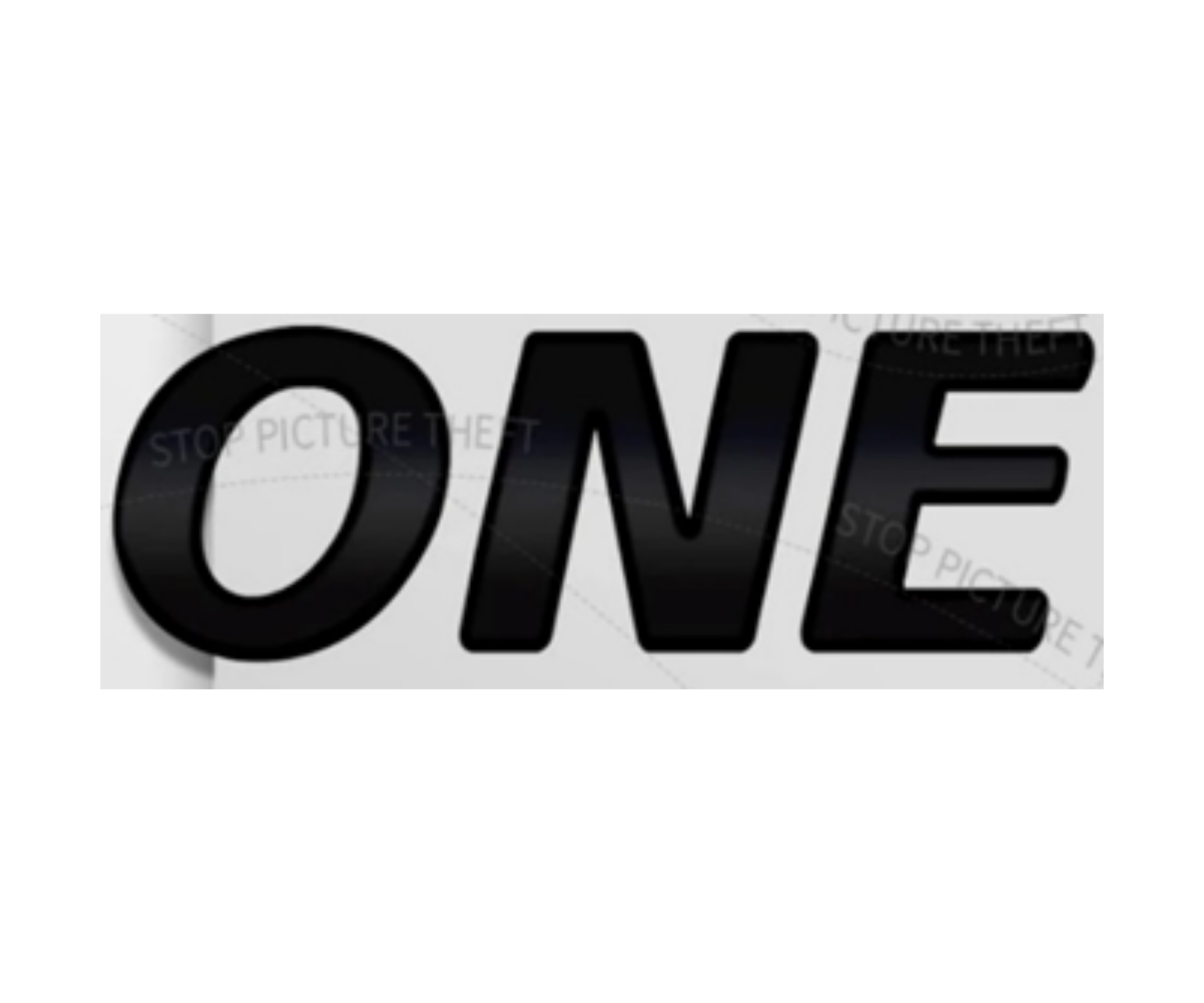 Mini One Yazısı Siyah İthal Marka 51142755615-51147057639