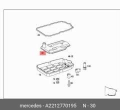 Mercedes W205 Şanzıman Yağ Filtresi Purflux Marka A2212770195