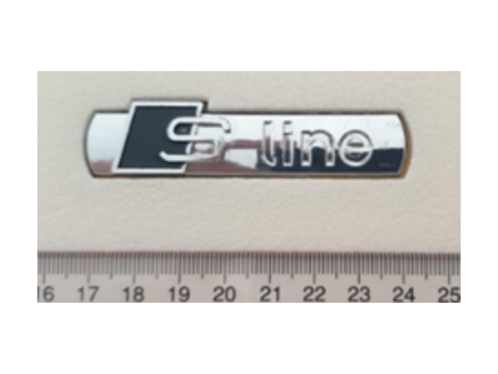 Audi A6 Krom S line Yazısı İthal Marka 8N0853601A