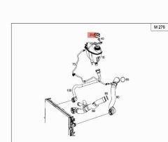 Mercedes W218 Radyatör Kapağı Swag Marka A2105010615