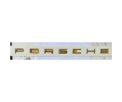 Porsche Yazısı Krom 2.1 - 30.5 cm İthal Marka 99155923590
