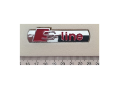 Audi A3 Krom Line Kırmızı S line Yazısı İthal Marka 8N0853601A