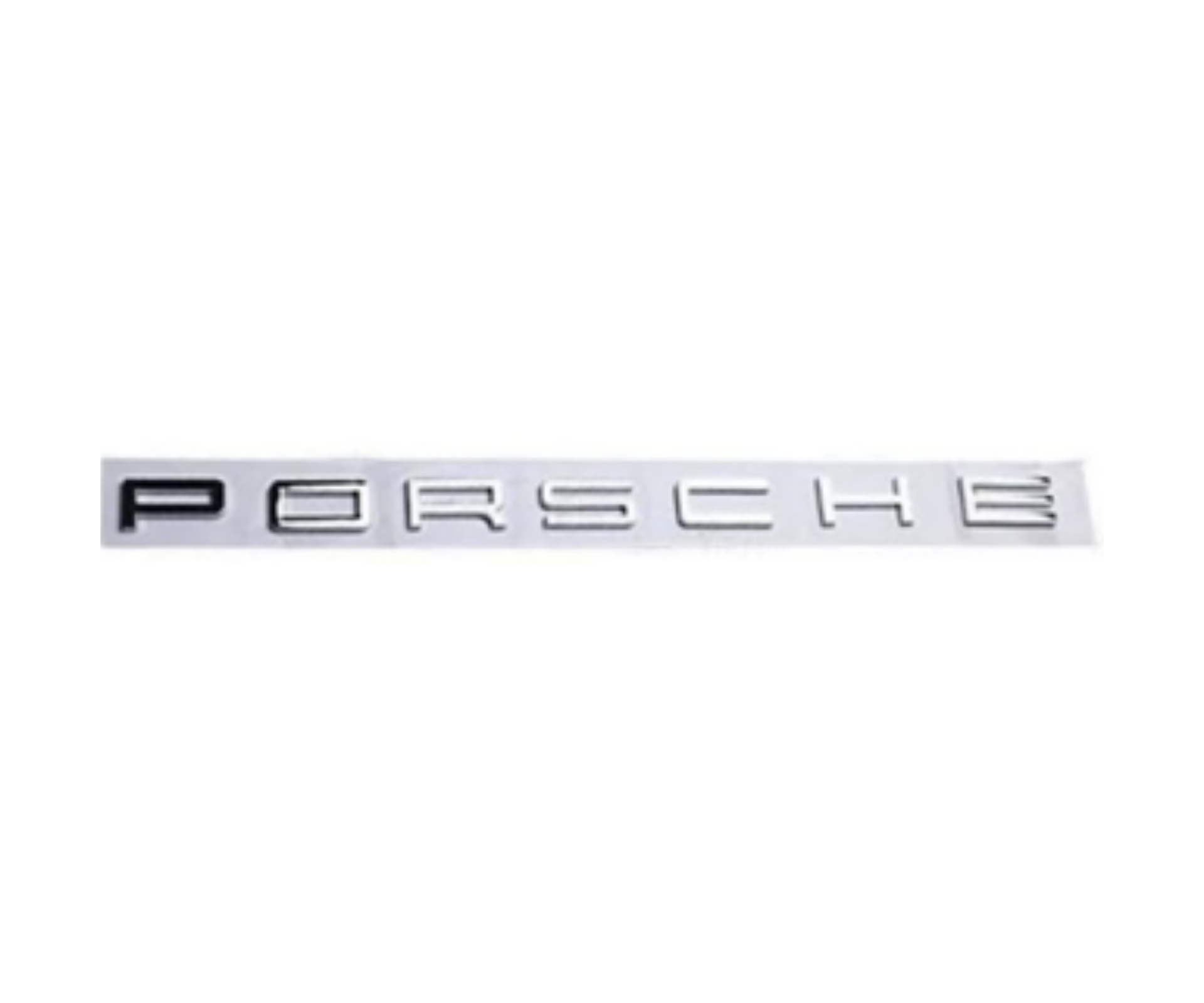 Porsche Yazısı Gri 2.1 - 30.5 cm İthal Marka 99155923590