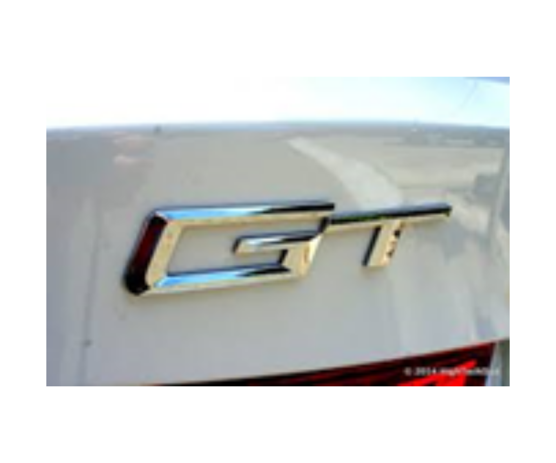 BMW GT Yazısı Krom İthal Marka