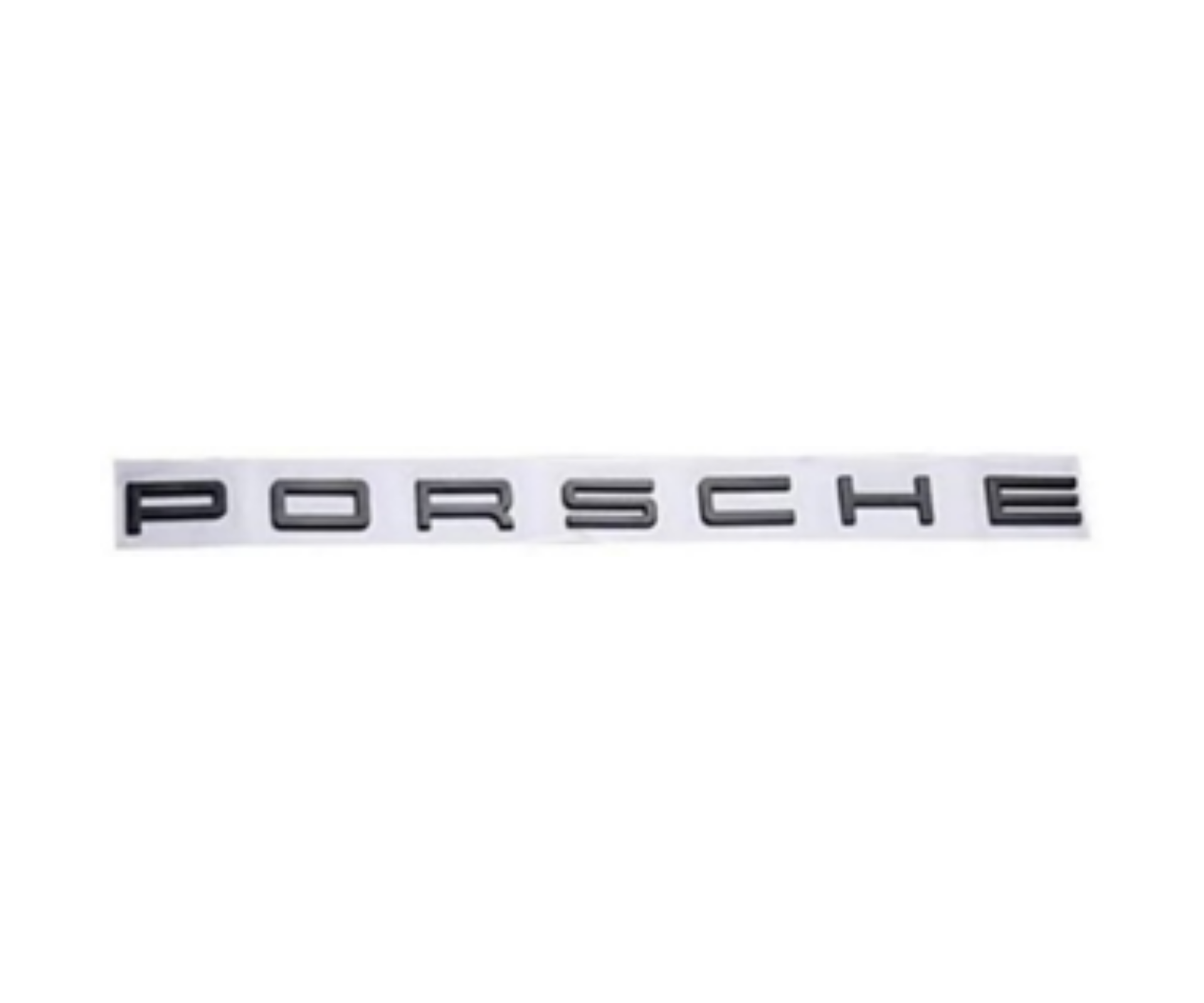 Porsche Yazısı Siyah 2.5 - 35 cm İthal Marka 99204481900041