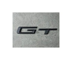 BMW GT Yazısı Siyah İthal Marka