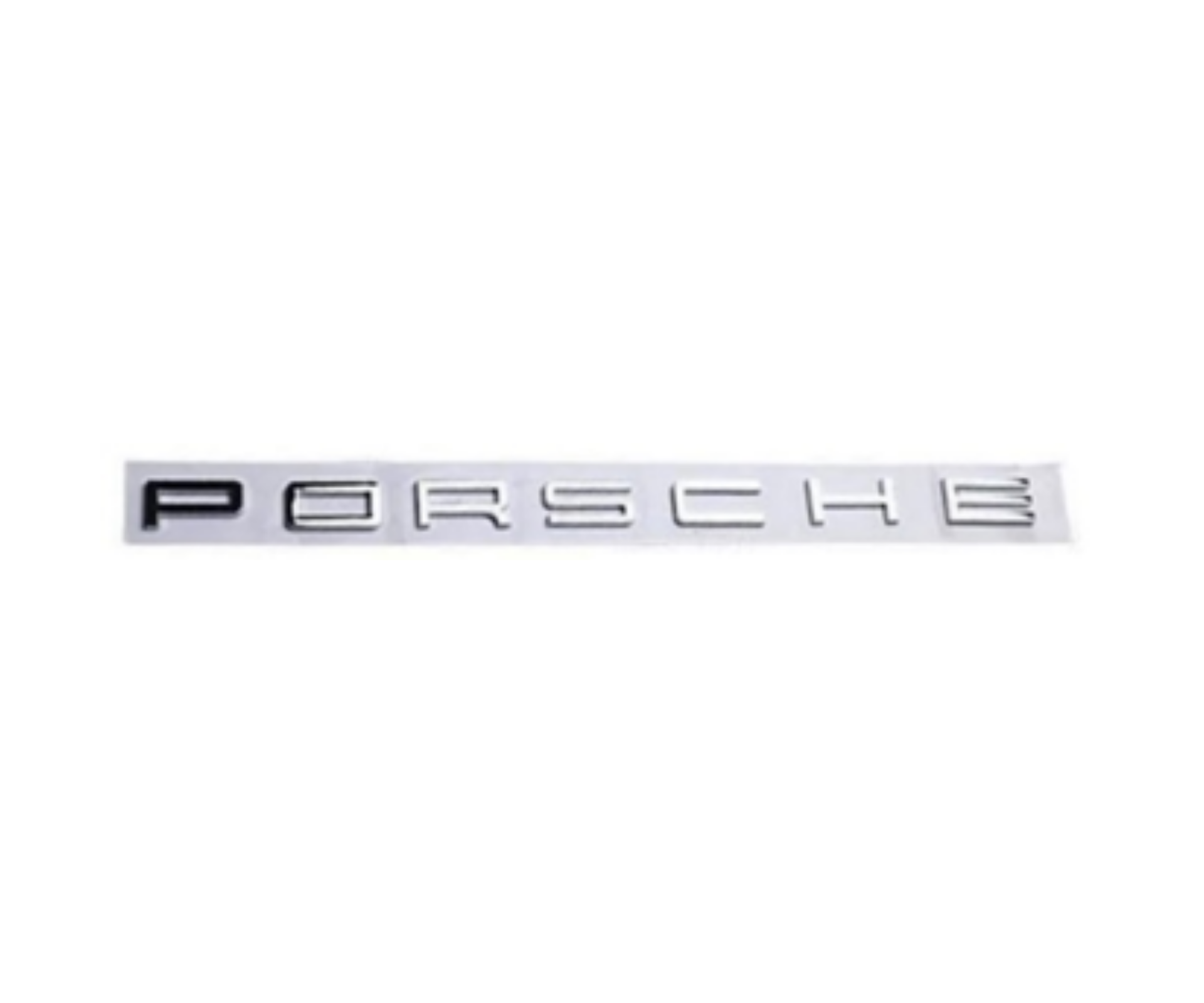 Porsche Yazısı Krom 2.5 - 35 cm İthal Marka 99204481900041