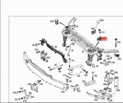 Mercedes W220 Kaput Kilidi Mercedes Orijinal 2048800260