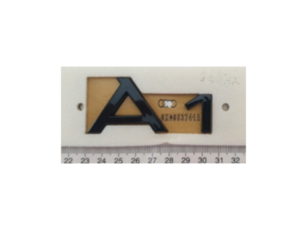 Audi A1 Siyah A1 Yazısı 34 - 73 mm İthal Marka 8X0853741A