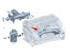 Mercedes W205 Termostat Corals A2742000615