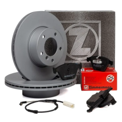 Bmw E87 Kasa 116i Ön Fren Disk Ve Fren Balata Seti Zimmermann Marka 34116792215