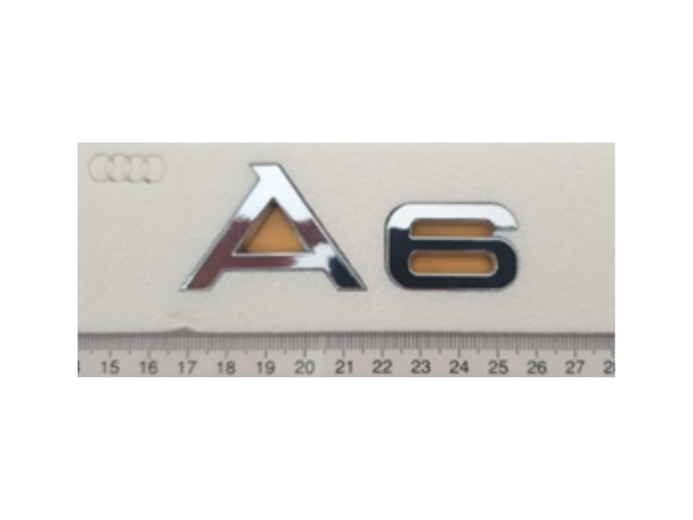 Audi A6 Krom A6 Yazısı 37 - 104 mm İthal Marka 4B0853741