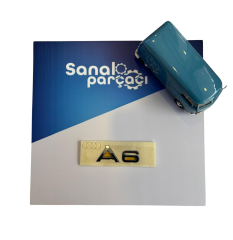 Audi A6 Krom A6 Yazısı 37 - 104 mm İthal Marka 4B0853741