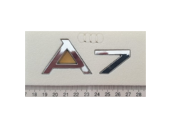 Audi A7 Krom A7 Yazısı 34 - 100 mm İthal Marka 4G8853741