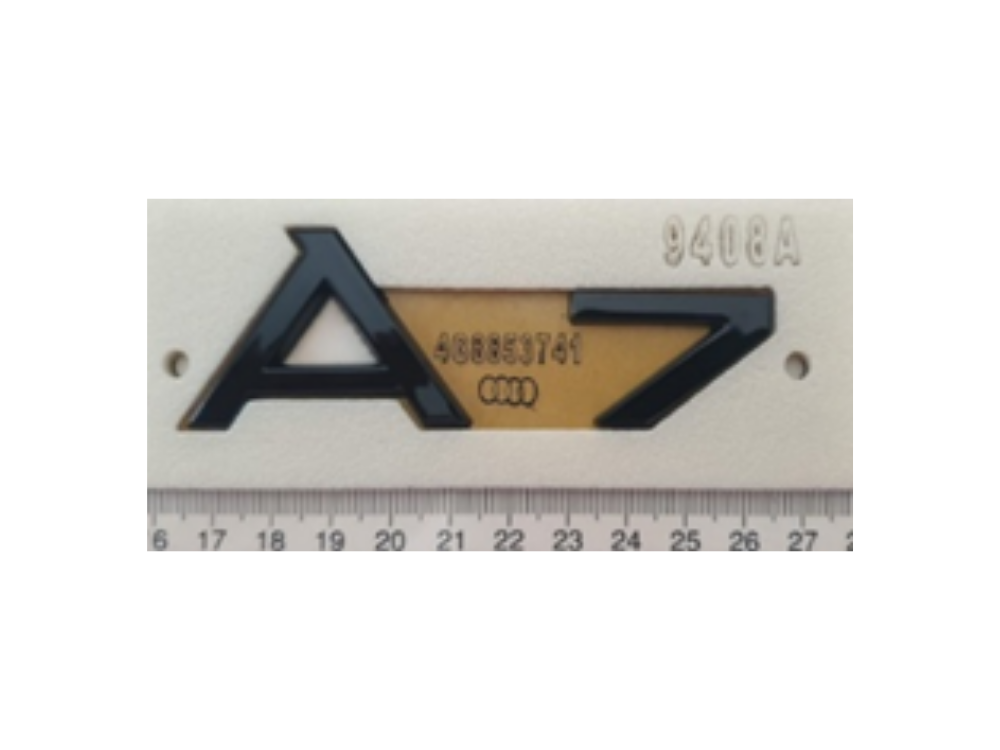 Audi A7 Siyah A7 Yazısı 33 - 97 mm İthal Marka 4G8853741