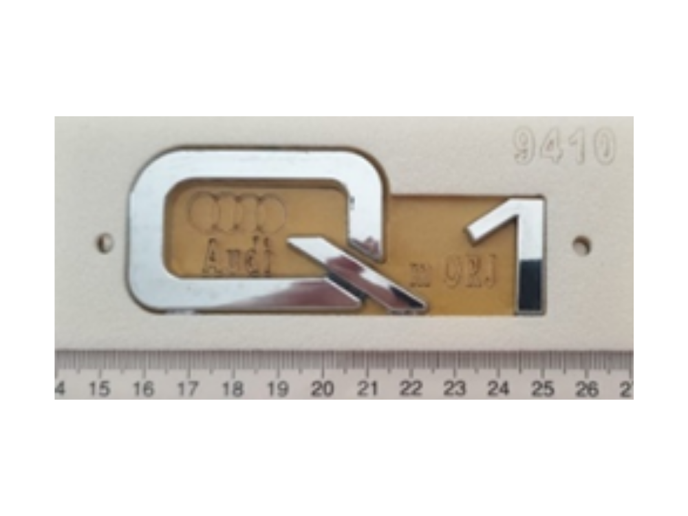 Audi Q1 Krom Q1 Yazısı İthal Marka