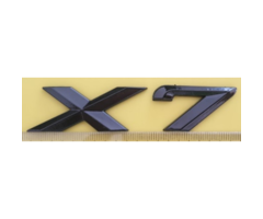 BMW X7 Yazısı Küçük Siyah İthal Marka