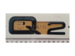 Audi Q2 Siyah Q2 Yazısı İthal Marka 81A853741A2ZZ