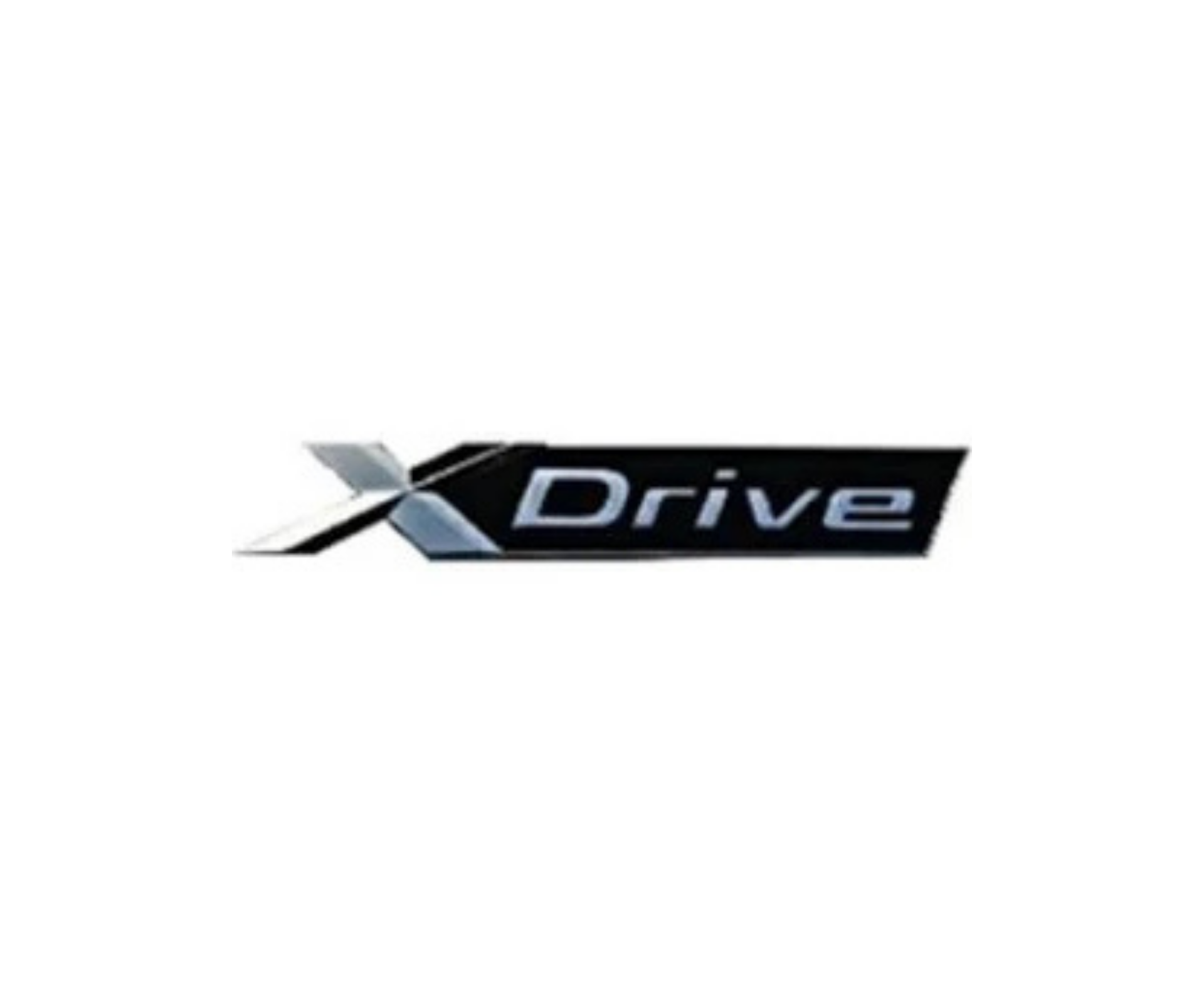 BMW X Drive Yazısı Küçük Siyah İthal Marka