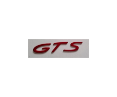 Porsche GTS Yazısı 2.2 - 11.5 cm Kırmızı İthal Marka 95855967530