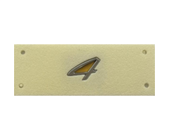 Porsche 4 Yazısı Krom İthal Marka 996559241014PU