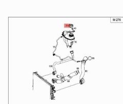 Mercedes W207 Radyatör Kapağı  Febi Marka A2105010615