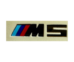 BMW M5 Yazısı Siyah İthal Marka