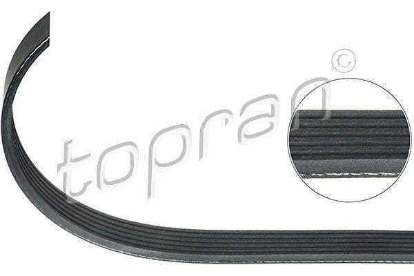 Fiat Strada Alternatör V Kayışı 1.3 Klimalı TOPRAN 46820063