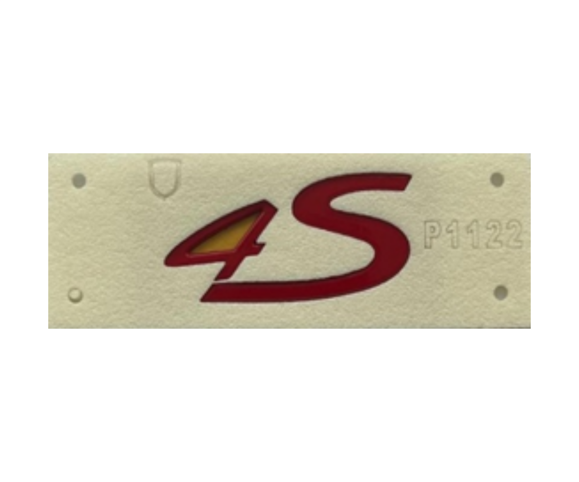 Porsche 4S Yazısı Kırmızı İthal Marka 992853675