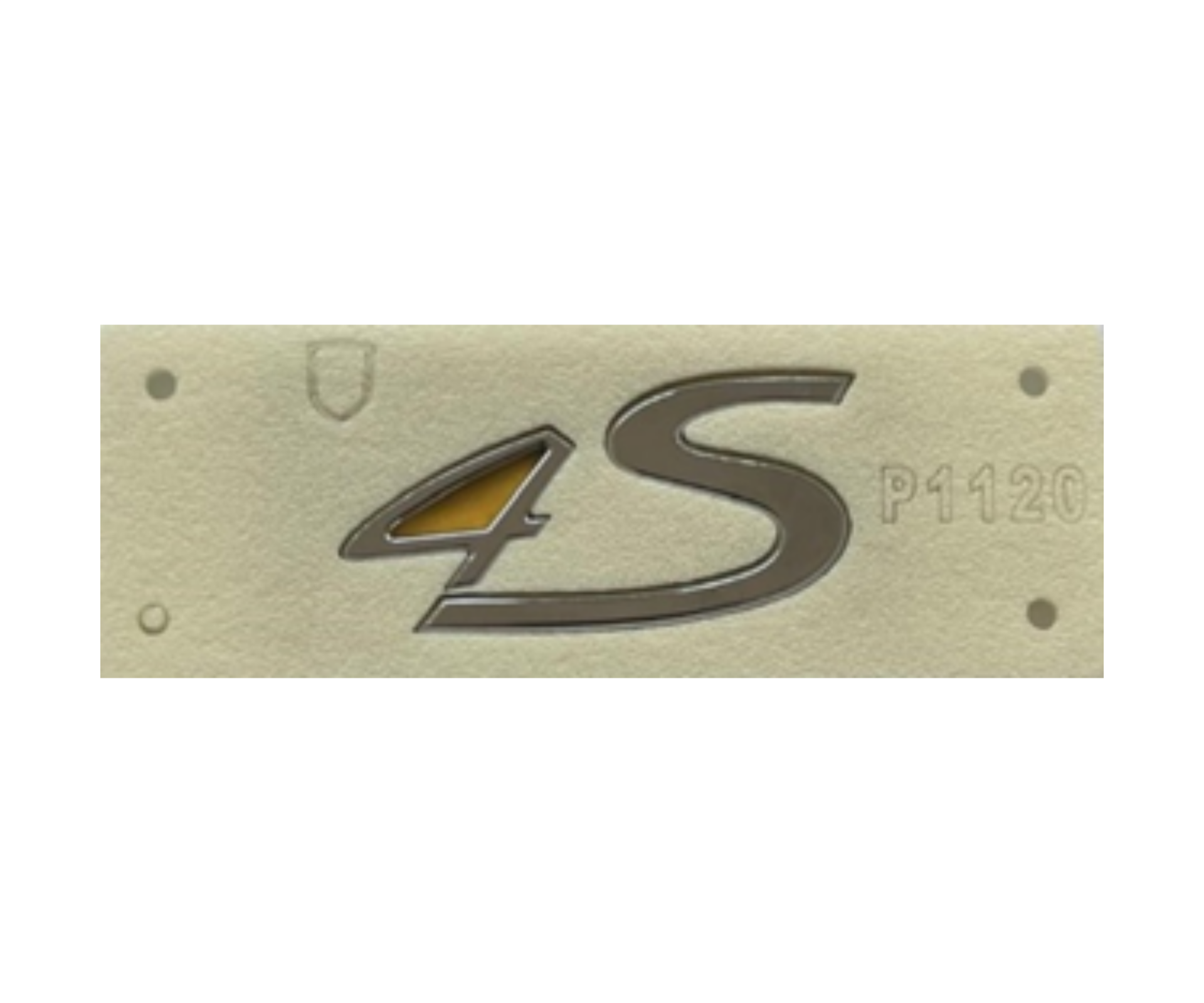 Porsche 4S Yazısı Krom İthal Marka 992853675