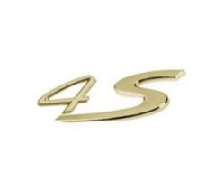 Porsche 4S Yazısı Gold İthal Marka 992853675