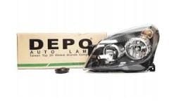 Opel Astra H Koyu Zeminli Sağ Far Hella Marka 1216562