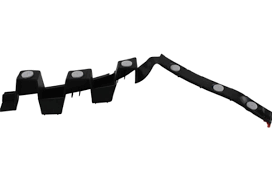 Opel Corsa D Arka Tampon Ayağı Sol Orjinal Marka 1406209