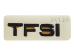 Audi A Serisi Siyah TFSI Yazısı 20 - 83 mm İthal Marka