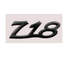 Porsche 718 Yazısı Birleşik Siyah İthal Marka WAP0502070PBXT