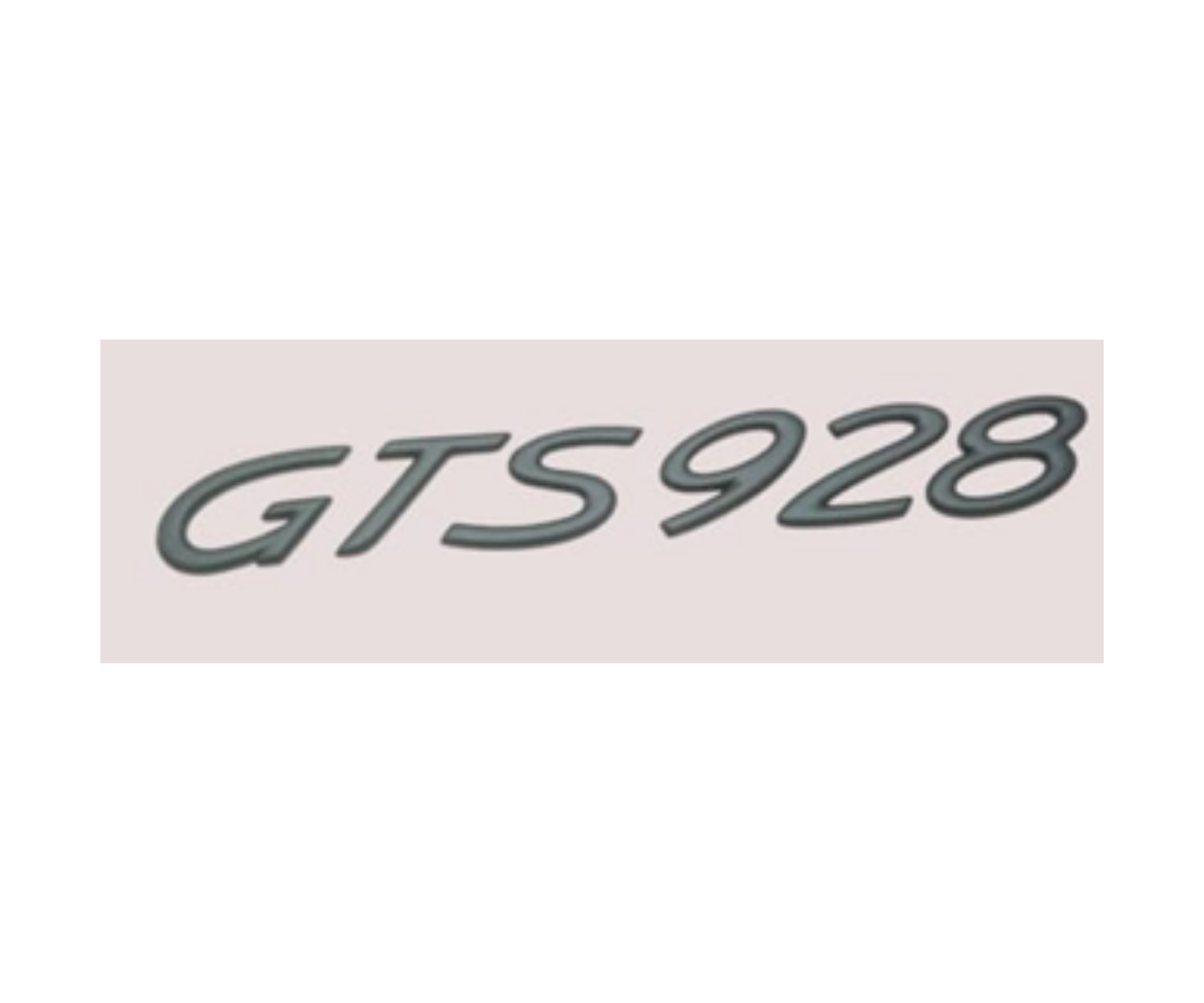 Porsche GTS 928 Yazısı Krom İthal Marka 9285592210670C