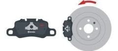 Fiat Albea 1.6 16V Arka Fren Balatası BREMBO Marka 98845348